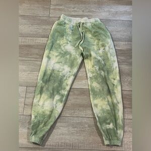 RicherPoorer Sweatpants Tie dye Green SMALL